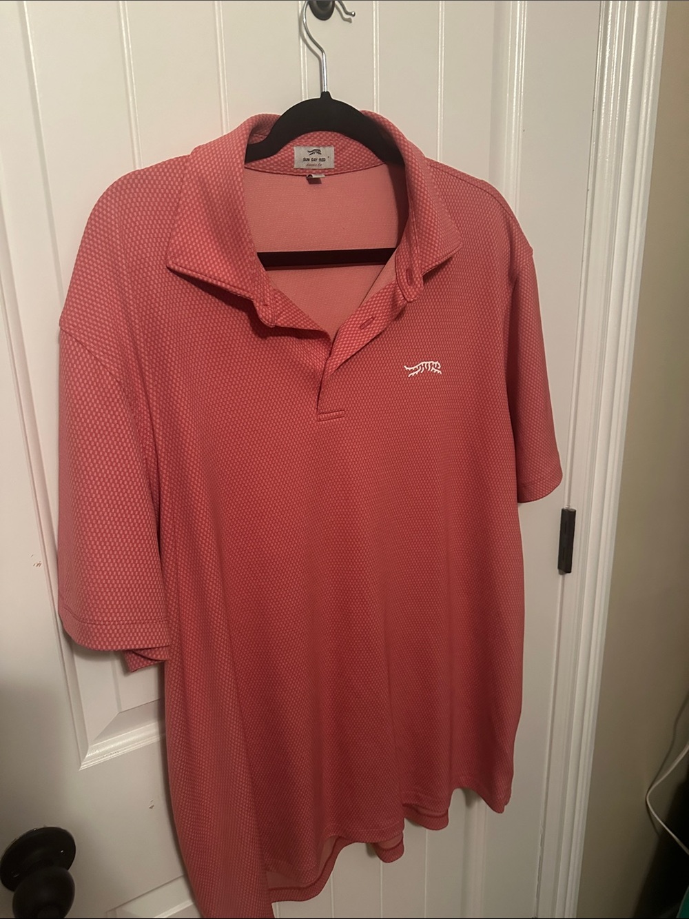 Sun day red golf polo